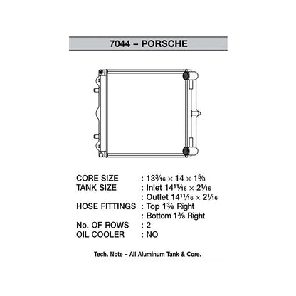 CSF Radiator (Fits Left & Right Side) | 96-04 Porsche Boxster (986)