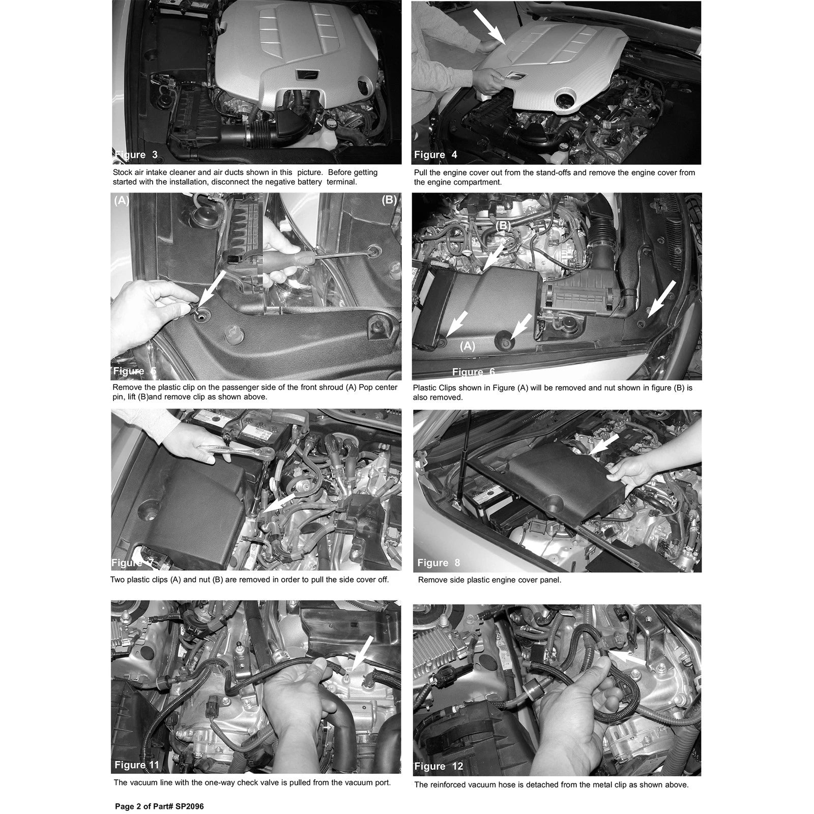 Injen 5.0L V8 Short Ram Intake | Lexus LS430 / GS460 / IS250 (00-14) (SP2096P)