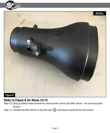 aFe Momentum GT Pro DRY S Cold Air Intake | Nissan Titan V8 5.6L (17-18) (51-76108)