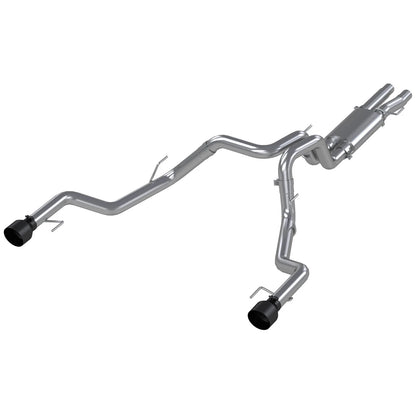 MBRP T409 3in Dual Rear Exit Resonator Back Exhaust | Ford F150 Raptor (17-20) (S5264409)