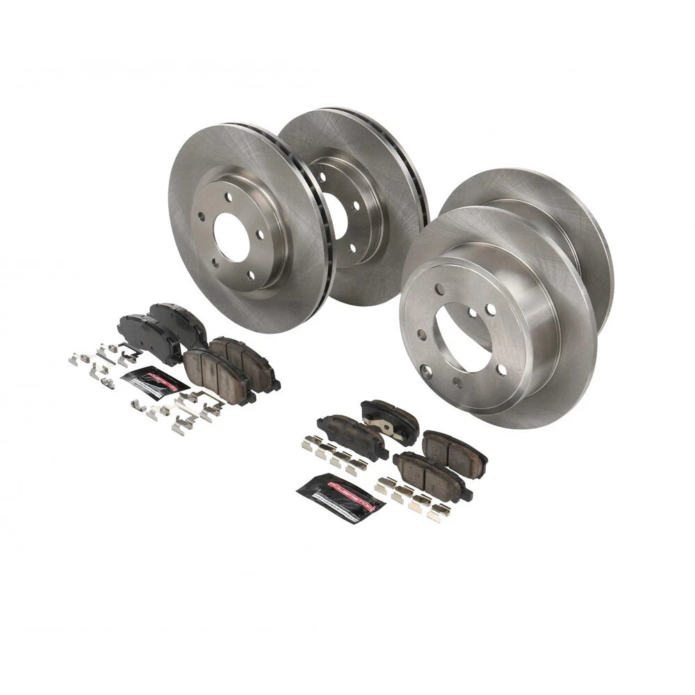 Power Stop Front & Rear Autospecialty Brake Kit | Multiple Fitments (KOE2840)