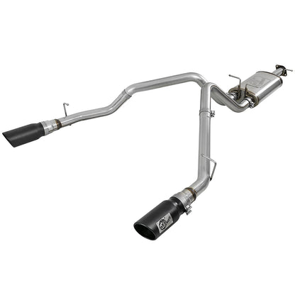 aFe 3in SS Cat-Back Exhaust w/ Dual Tips | RAM 1500 V8-5.7L (19) (49-42059-B)