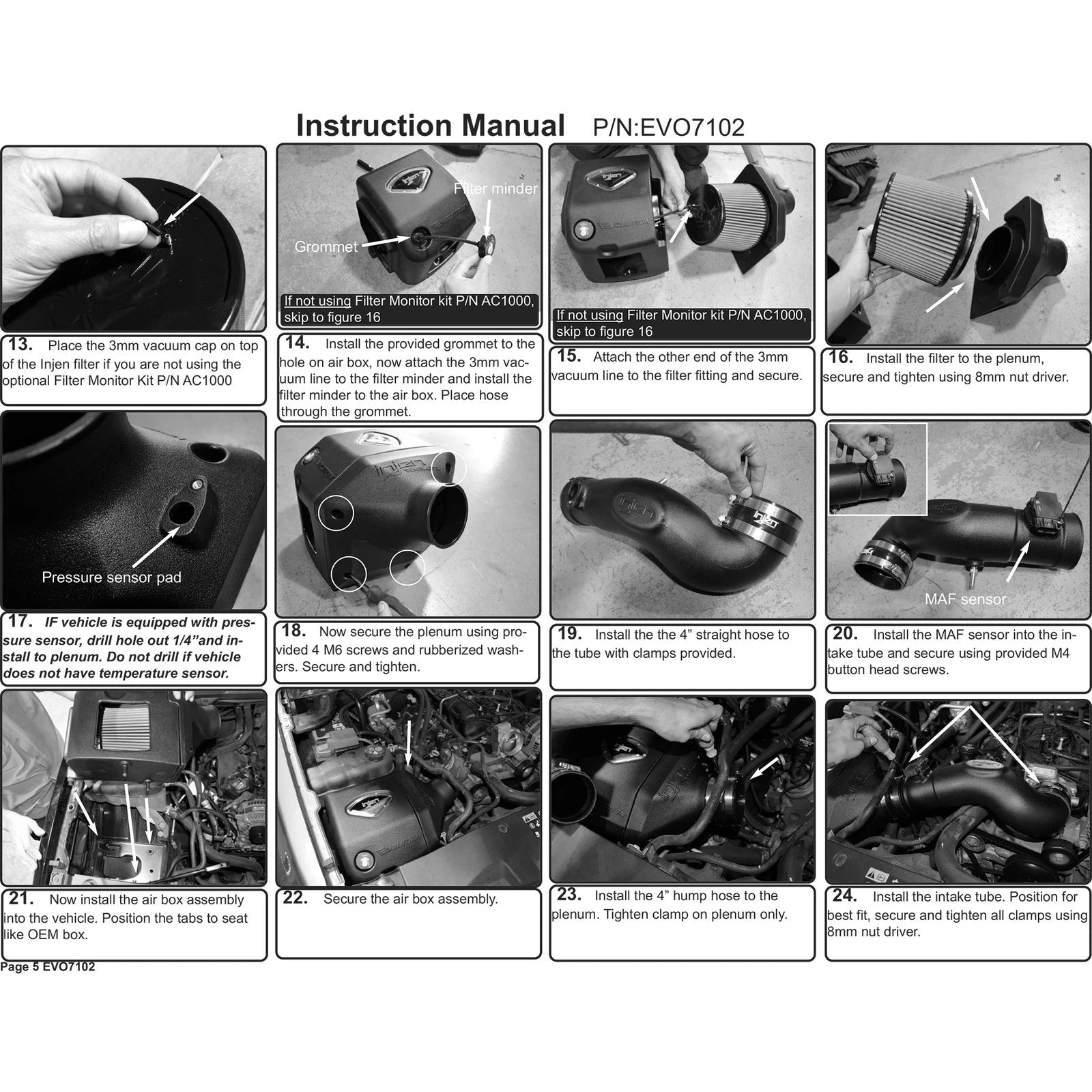 Injen Evolution Air Intake | GM Trucks & SUVs (EVO7102)