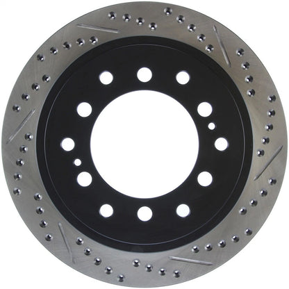 StopTech 127.44175L Rear Left Drilled Disc Brake Rotor for 10-20 Toyota 4Runner