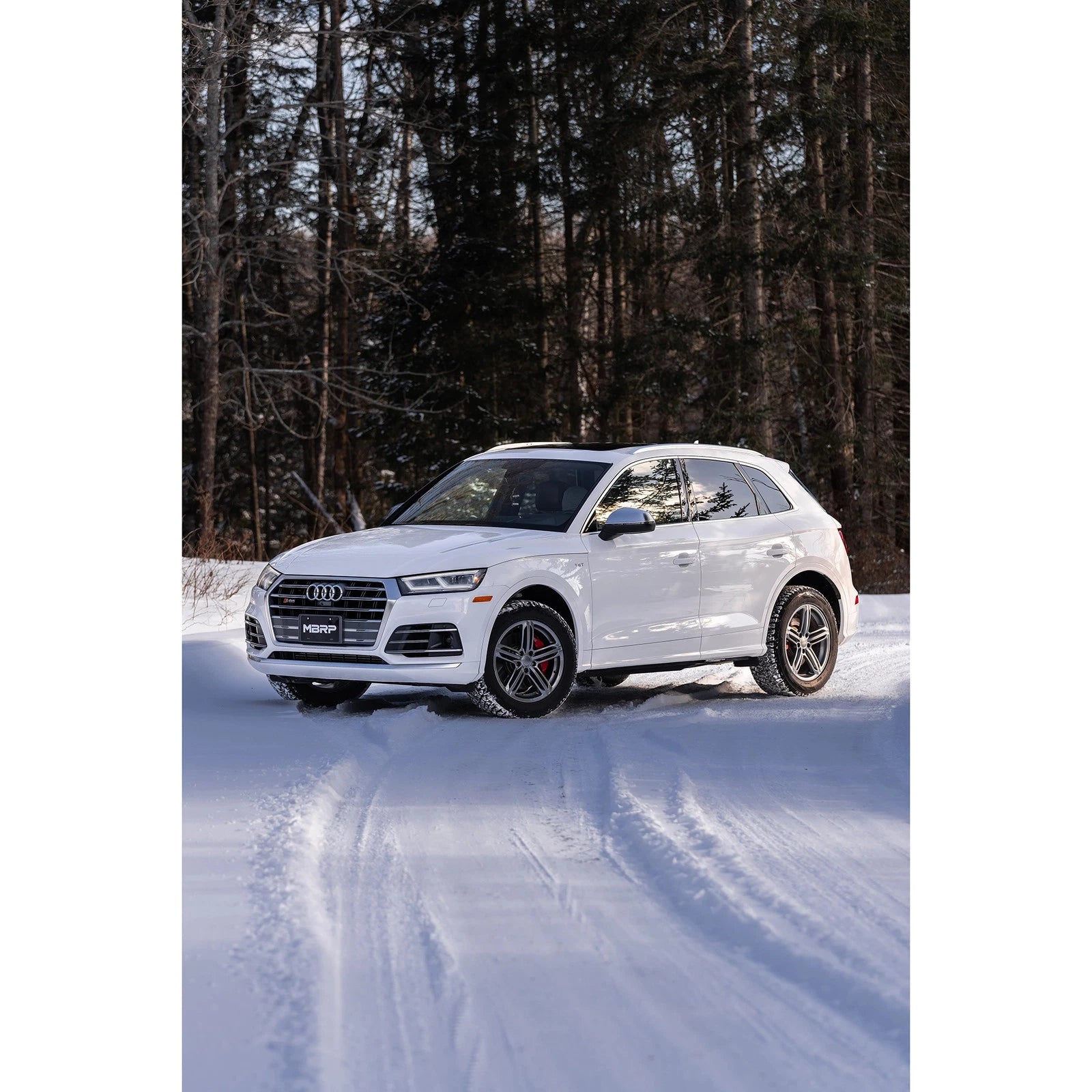 MBRP 2.5in Axle-Back Dual Rear Exit Exhaust | Audi SQ5 3.0T (18-21) T304 (S5604304)