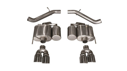 CORSA Sport / 3.0 in Axle-Back 4.0 in Twin Tips | 2016-2019 Cadillac ATS-V (14478)