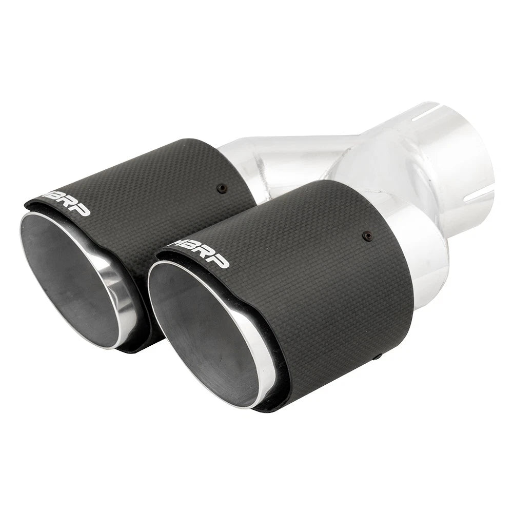 MBRP Dual Wall Angle Cut Dual 4-Inch Outlet | Universal (T5182CF)