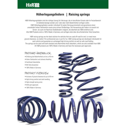 H&R Lift Springs | Ford Maverick 22-23 (51621)