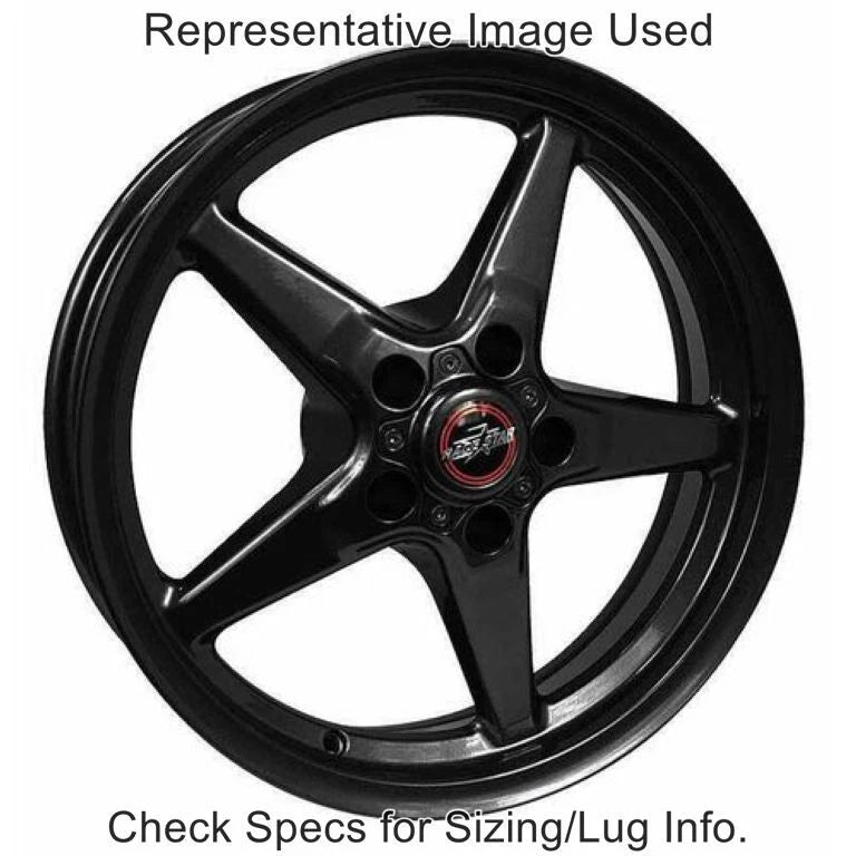Race Star 92 Drag Star Bracket Racer 15x10 5x4.75BC 7.25BS Gloss Black Wheel