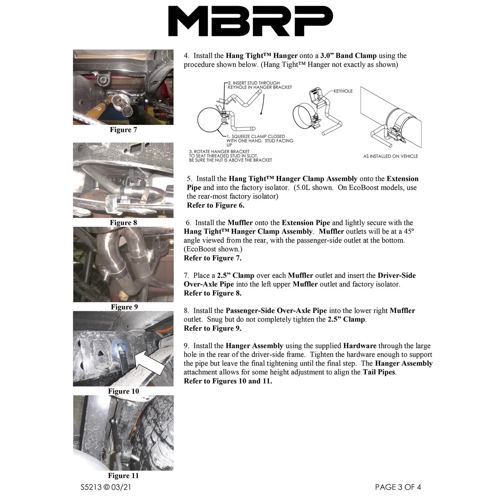 MBRP 3in Cat-Back Dual Split Side Exhaust | Ford F-150 21-24 2.7L/3.5L/5.0L (S5213409)
