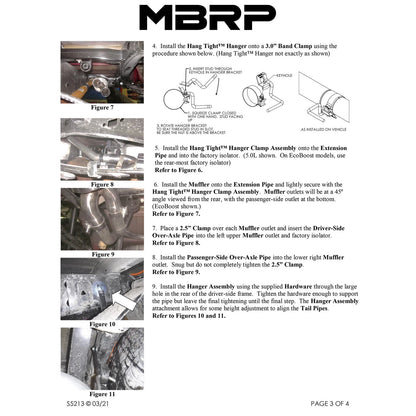 MBRP 3in Cat-Back Dual Split Side Exhaust | Ford F-150 21-24 2.7L/3.5L/5.0L (S5213409)