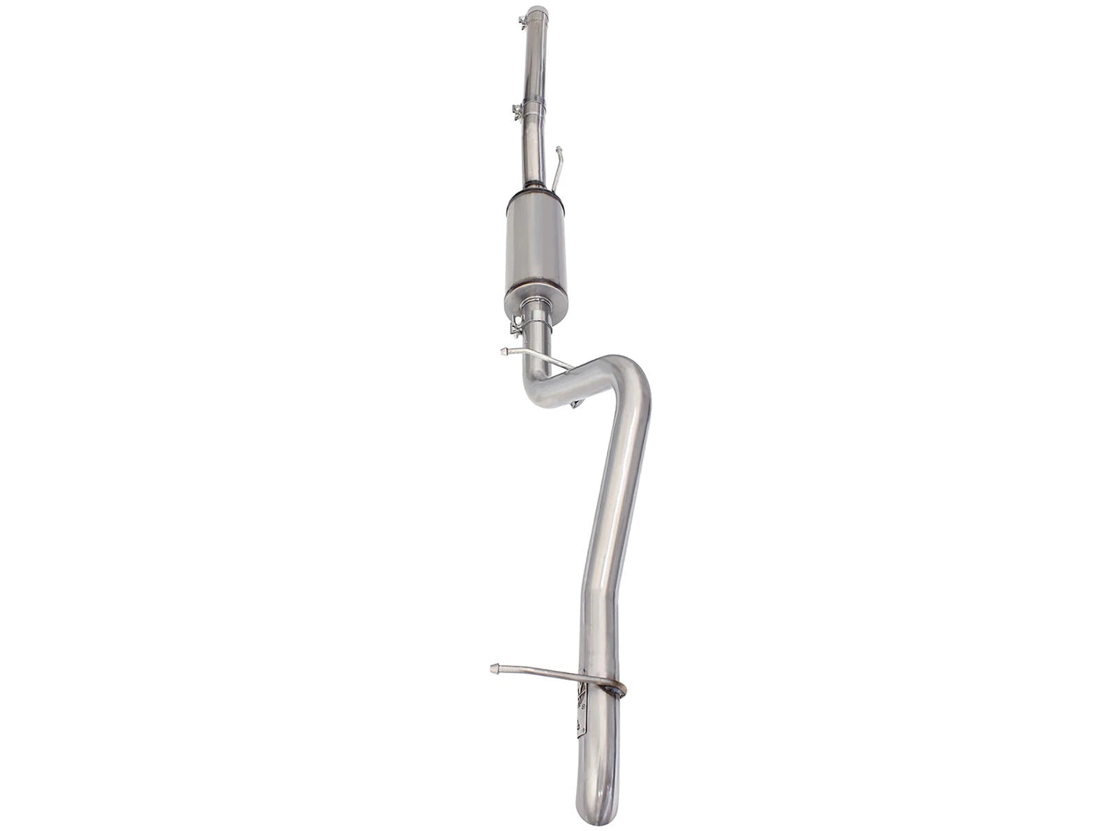 aFe 2.5in 409 SS Cat-Back Hi-Tuck Exhaust Jeep Wrangler V6 (07-17) (49-48057)