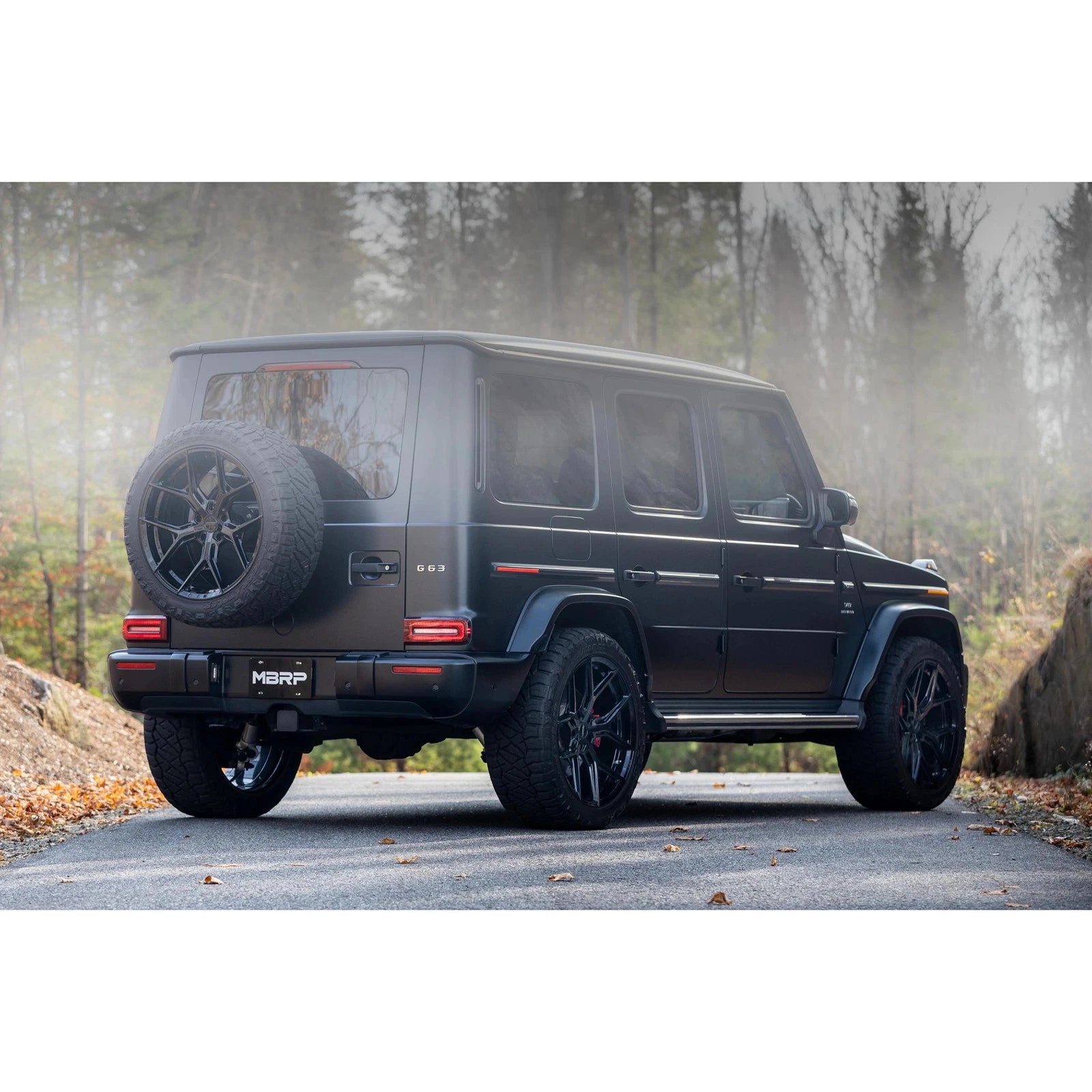 MBRP T304 SS 2.5in Pre-Axle Cat-Back Exhaust | Mercedes-Benz G63 (19-23) (S5601304)
