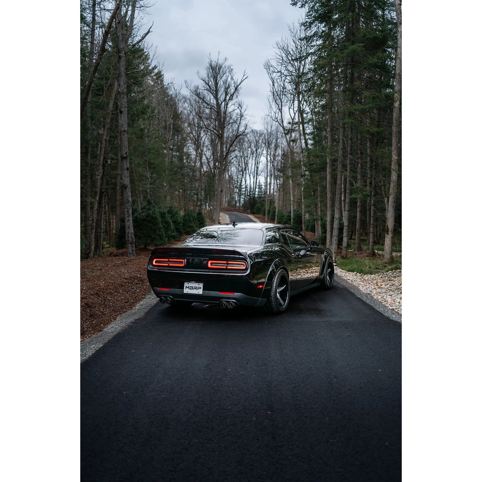 MBRP Perf Series 3in D&S Cat-Back Exhaust w/ CF Tips | Dodge Challenger 16+ (S71143CF)