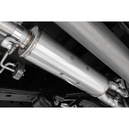 MBRP 3in Cat-Back Exhaust w/ 2.5in Dual Split Tips | Ford F-150 21+ (S5215BLK)