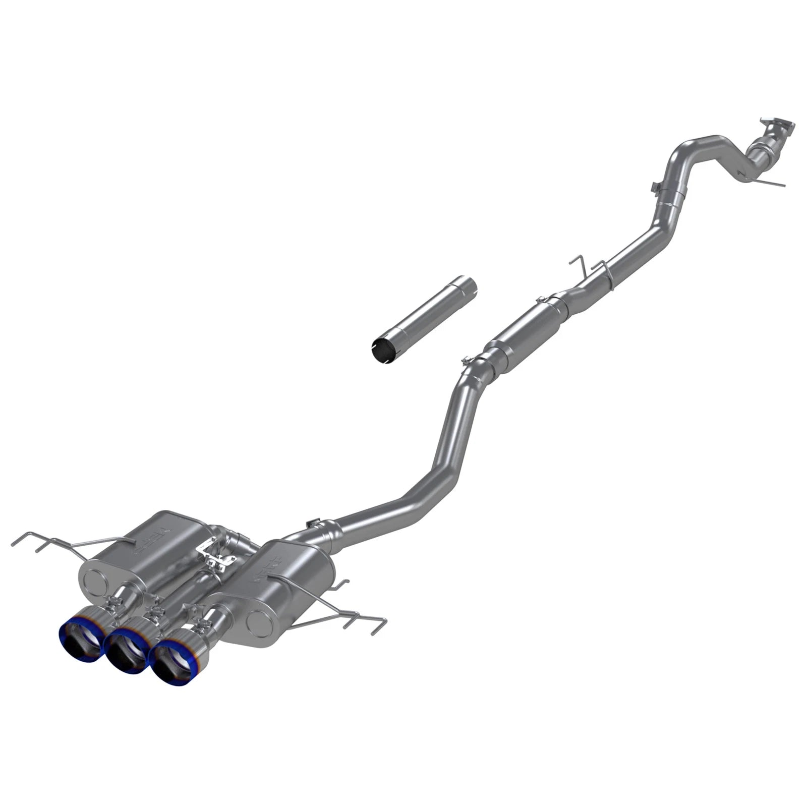 MBRP Stainless Steel Cat-Back Exhaust System | 2023+ Honda Civic Type-R (S49023CF)