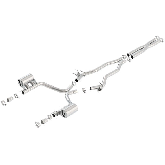 Borla Cat-Back Exhaust System - ATAK | 2015-2020 Dodge Charger 6.4L (140675)