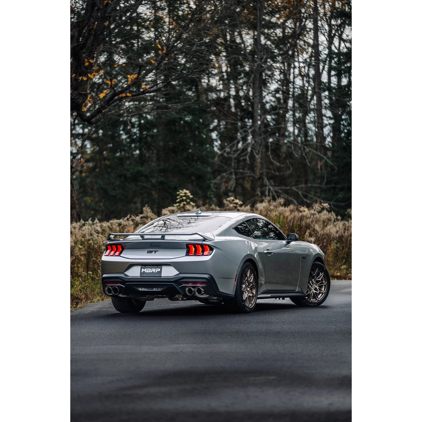 MBRP Armor Lite 3in Street Profile Catback Exhaust | Ford Mustang GT (24+) (S7280AL)