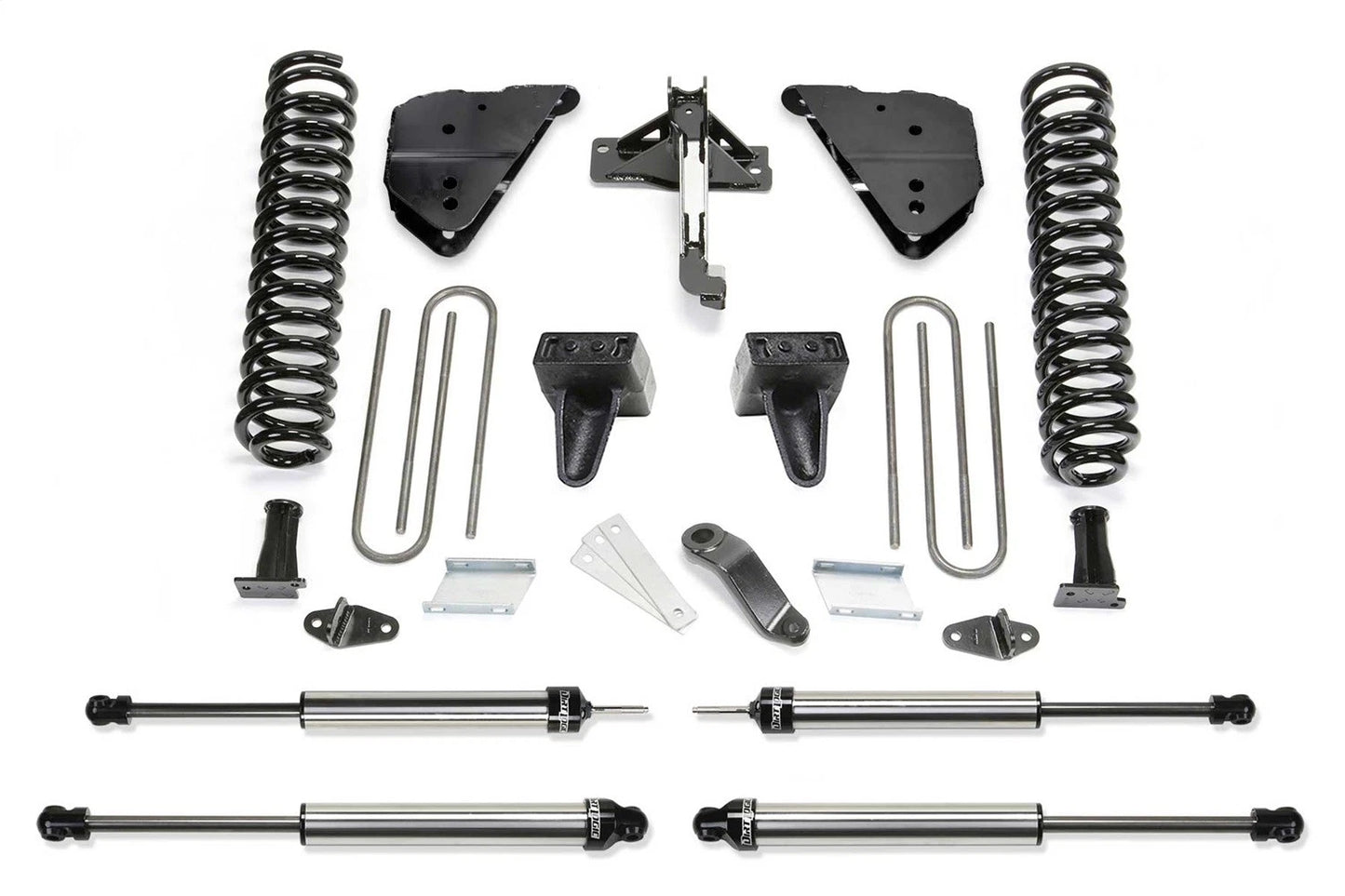 Fabtech 23-24 Ford F250/350 4WD Diesel 4in Basic System w/ 2.25 DLSS Shocks