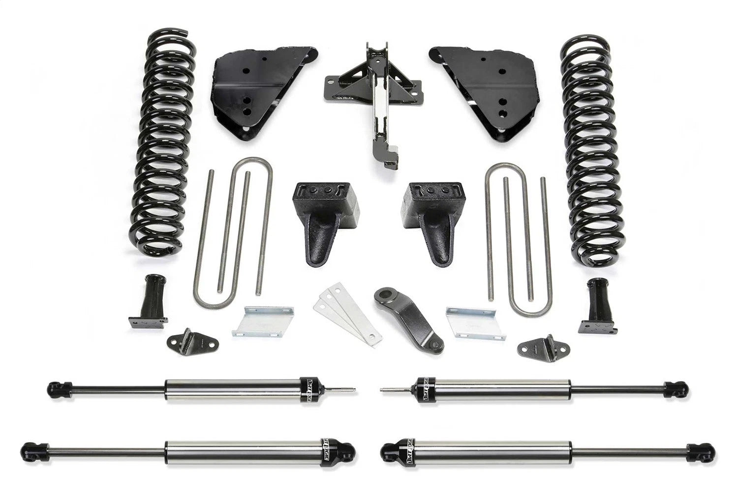 Fabtech 23-24 Ford F250/350 4WD Diesel 4in Basic System w/ 2.25 DLSS Shocks