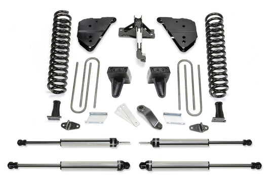 Fabtech 23-24 Ford F250/350 4WD Diesel 4in Basic System w/ 2.25 DLSS Shocks