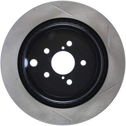 StopTech 126.47035SR Rear Right Slotted Brake Rotor for 2014-18 Subaru Forester