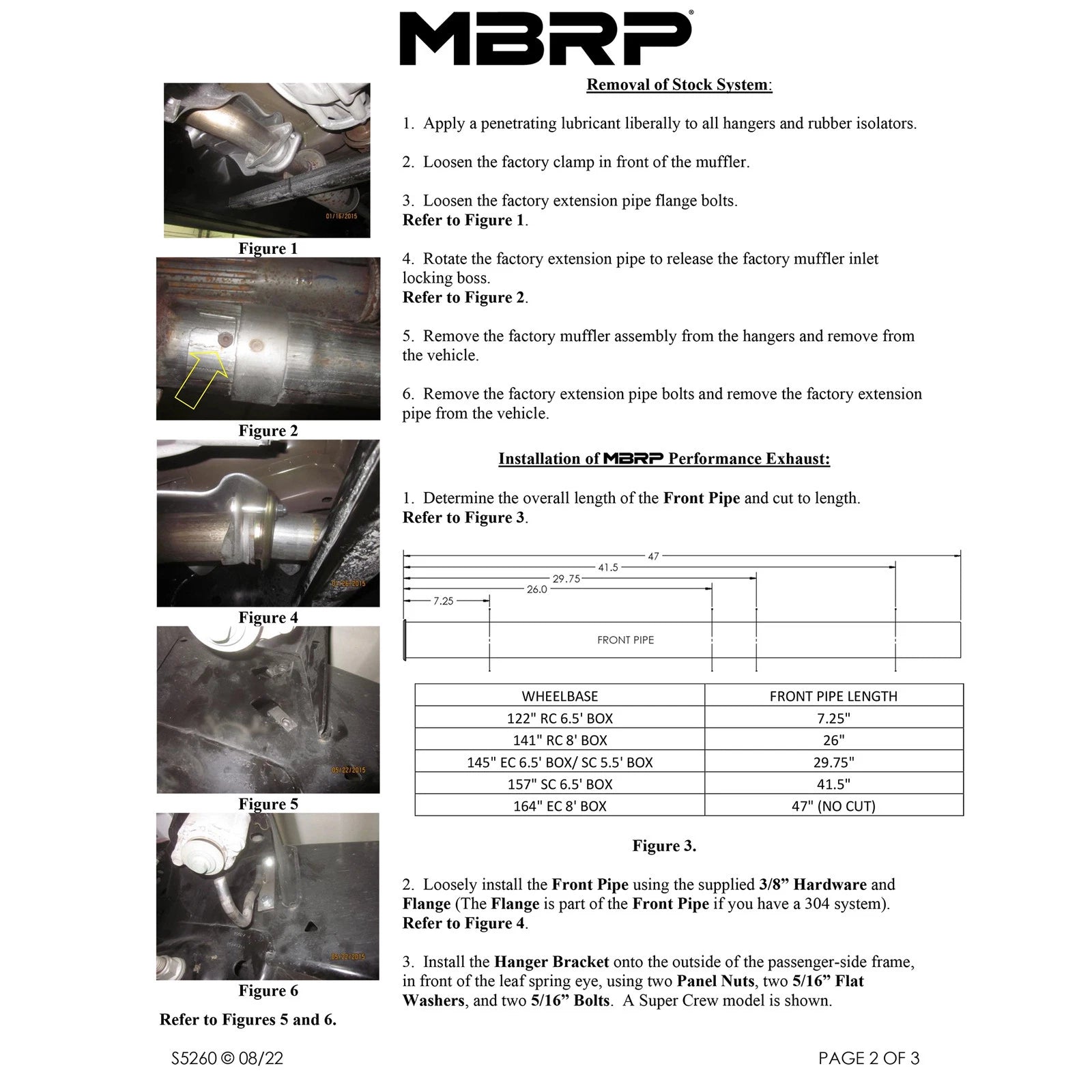 MBRP 3in Cat-Back Pre-Axle D&S Single Side Exhaust | Ford F-150 15-20 (S5260BLK) (S5260BLK)