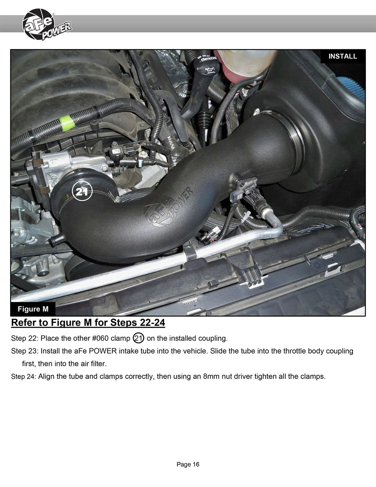 aFe Magnum FORCE Stage-2 Pro 5R Cold Air Intake | GM Silverado/Sierra V8 6.2L (19) (54-13036R)