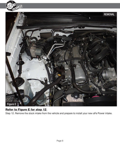 aFe MagnumFORCE Stage-2 Si Intake w/Pro Dry S | Toyota Tacoma V6 4.0L 2012-2013 (51-82342)