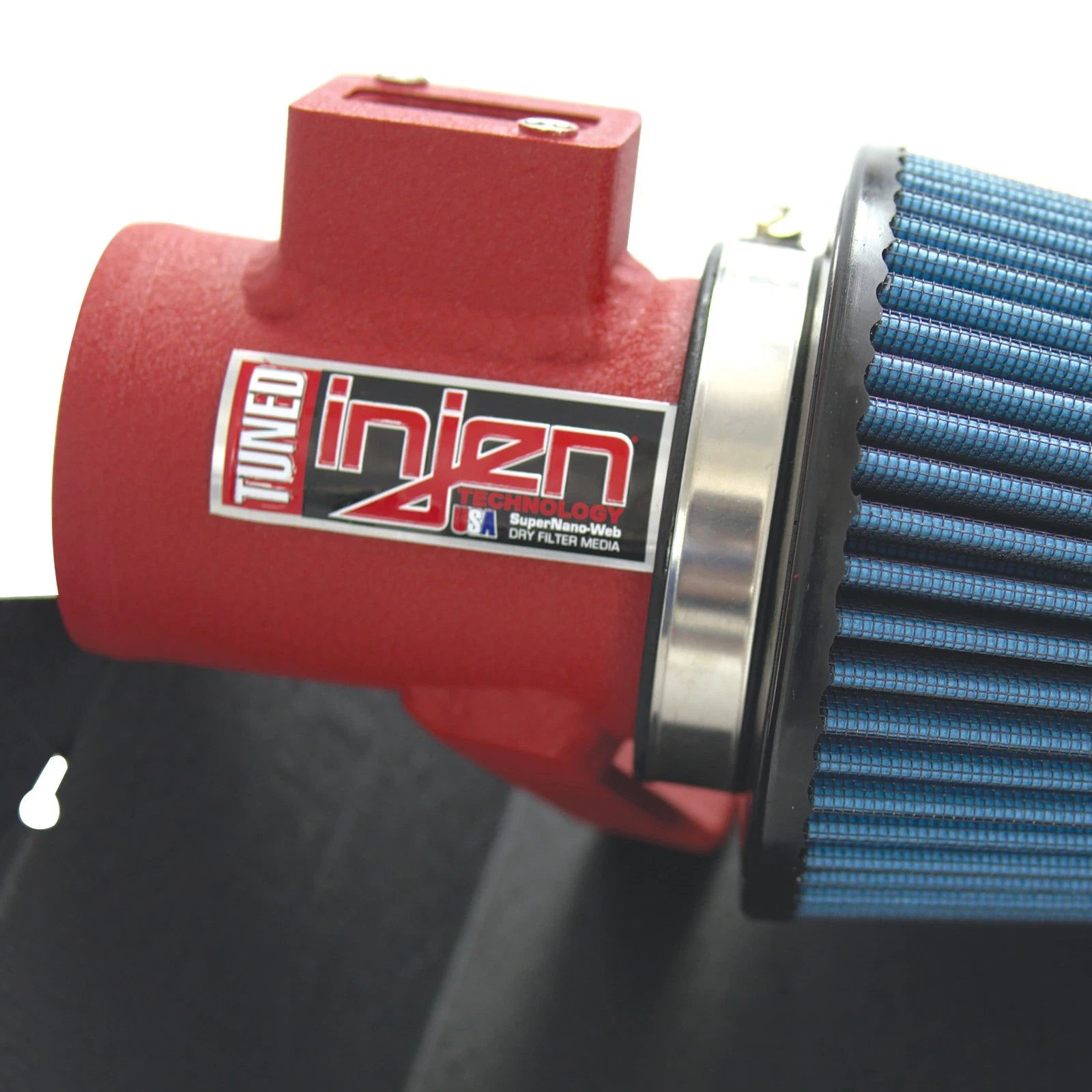 Injen Wrinkle Red Short Ram Intake | Ford Fiesta ST (08-19) 1.6L Turbo (SP9018WR)