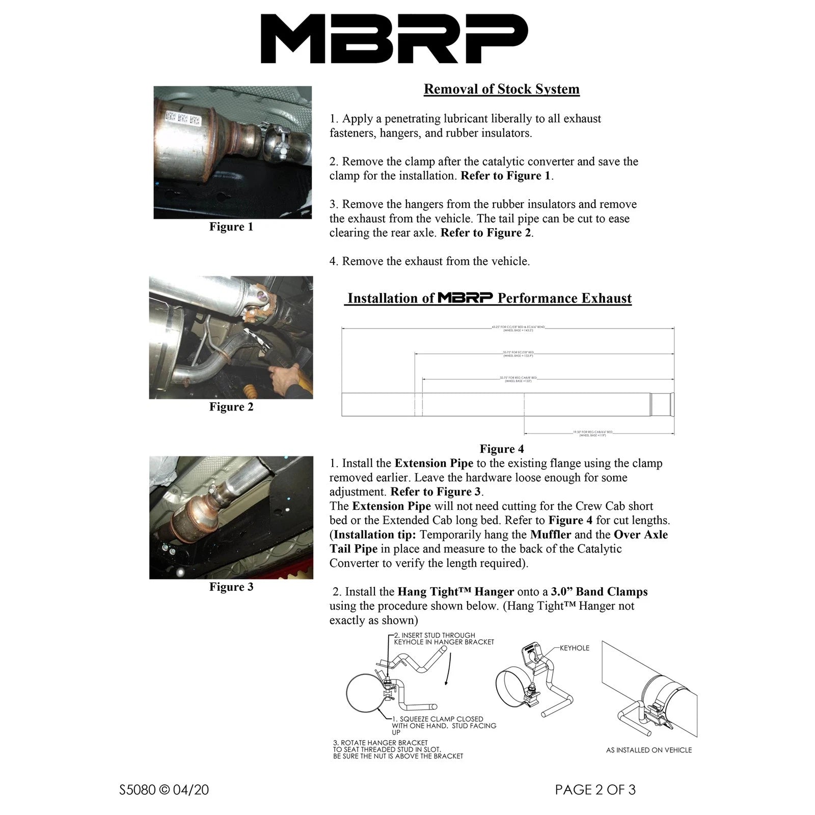 MBRP 3in AL Single Side Exit Cat-Back | Chevy/GMC 1500 Silverado/Sierra 4.3L/5.3L (14) (S5080AL)