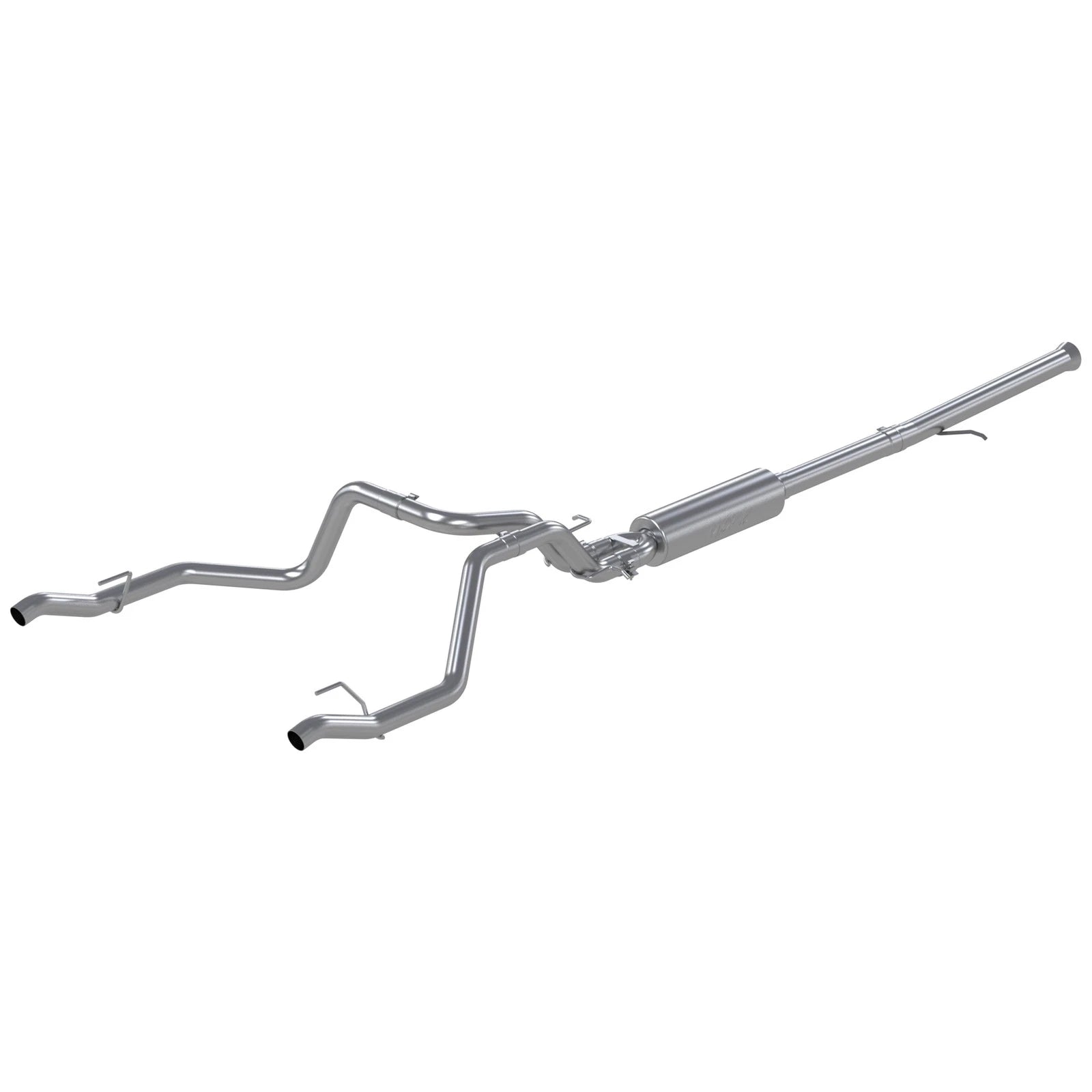 MBRP 2.5in Catback Dual Rear Exit Aluminized Exhaust | Chevy Silverado 1500 6.2L (19+) (S5065AL)