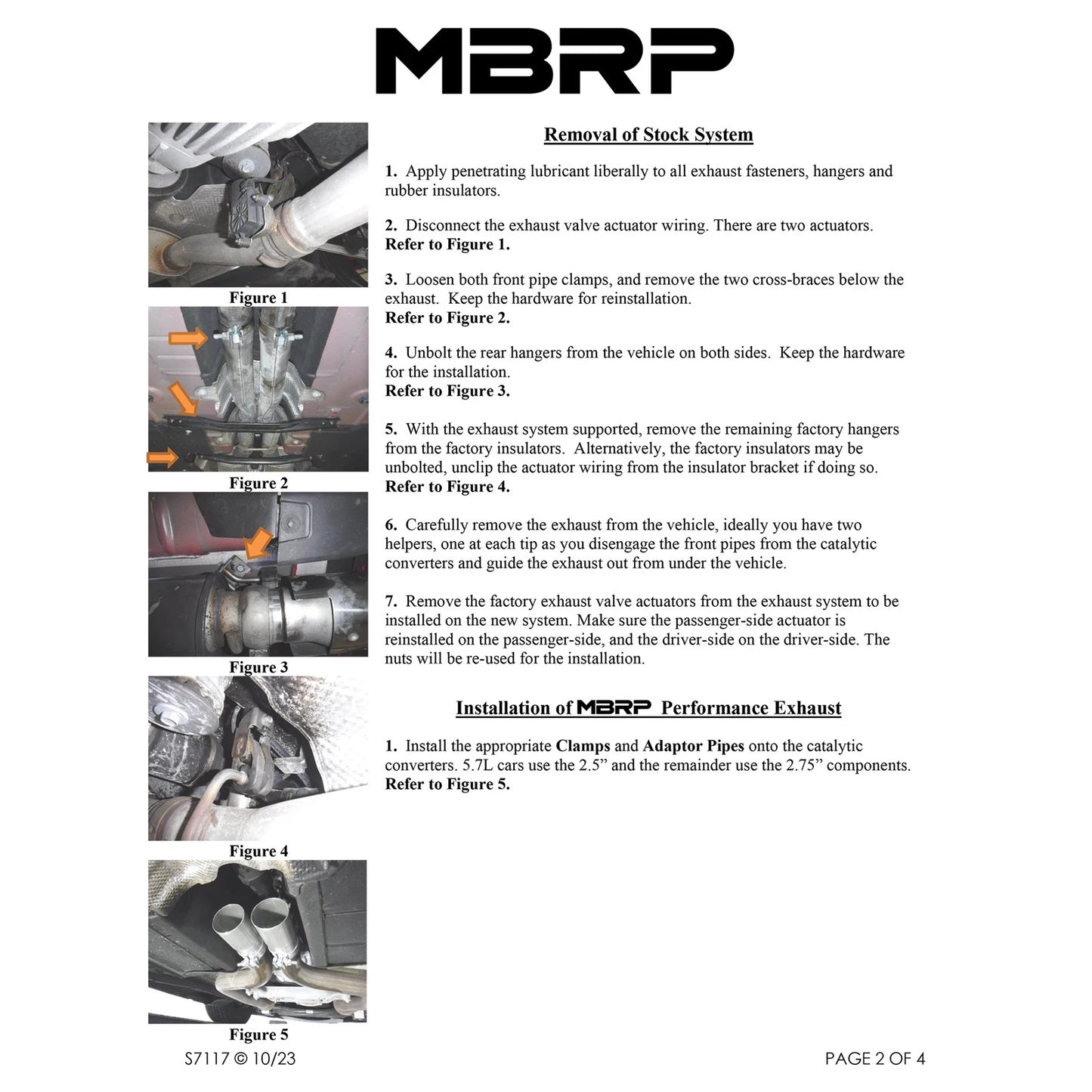 MBRP 3in Dual Rear Exit Aluminized Catback Exhaust | Dodge Charger 5.7L (17-21) (S7117AL)
