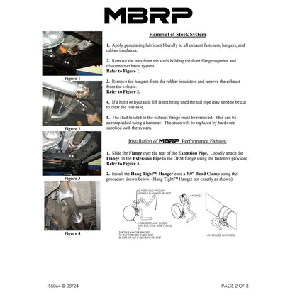 MBRP 3in. Cat-Back Single Side Exit Exhaust | Chevrolet/GMC 1500 Denali (07-09) (S5064AL)