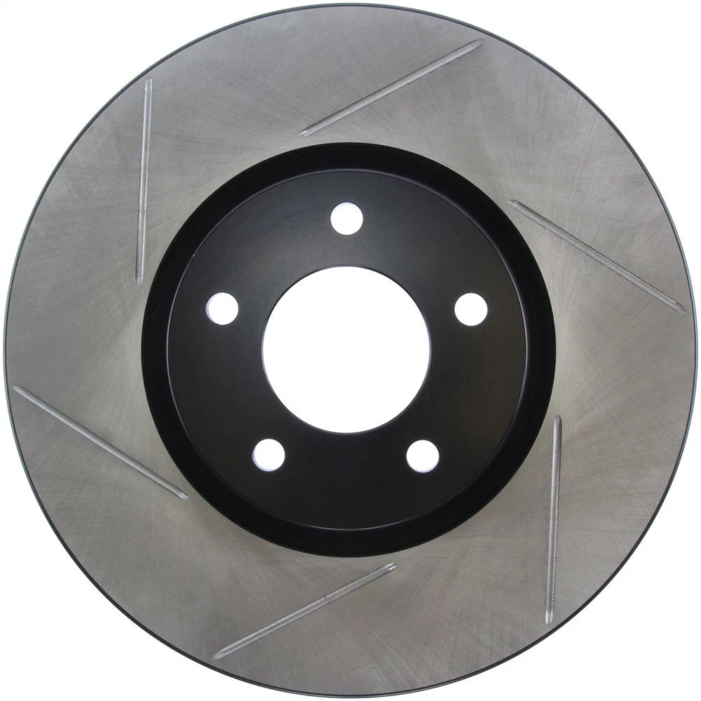 Stoptech Power Slot Slotted Brake Rotor | 2007-2009 Mazda 3 MazdaSpeed (126.45078SL)
