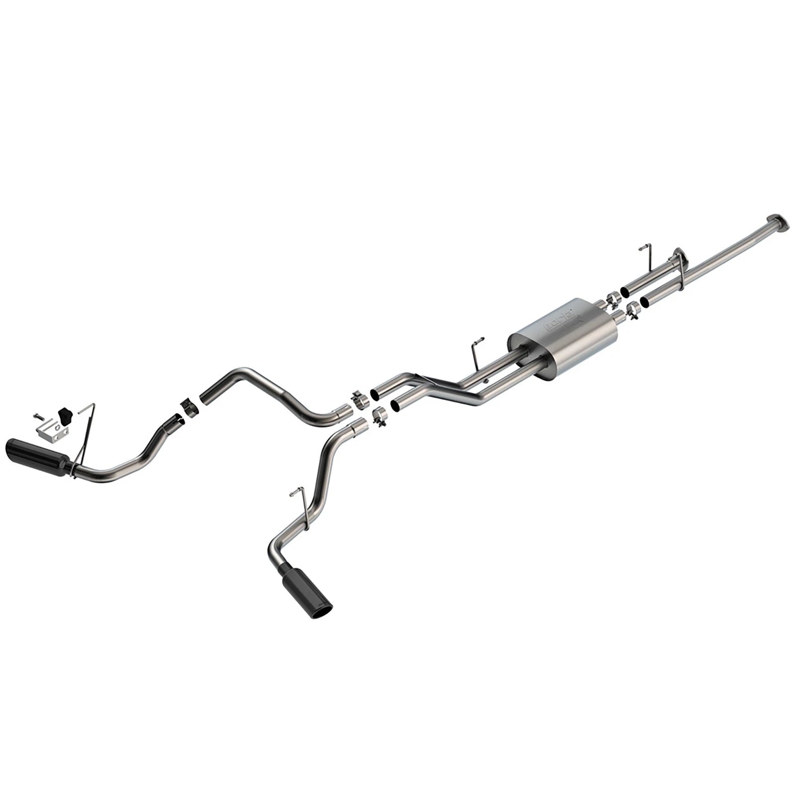 Borla 141024BC ATAK Stainless Cat Back Exhaust Kit for 09-21 Tundra 4.6L 5.7L V8