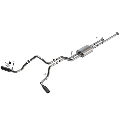 Borla 141024BC ATAK Stainless Cat Back Exhaust Kit for 09-21 Tundra 4.6L 5.7L V8