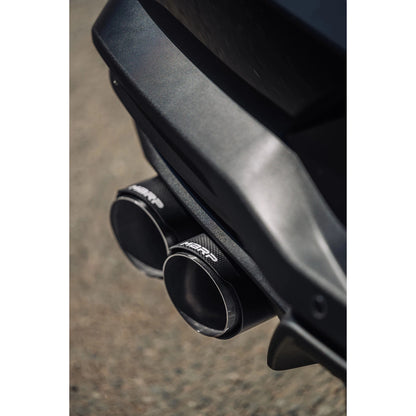 MBRP 3in Cat-Back Quad Tip Exhaust | Mustang GT (S650) (S72553CF)