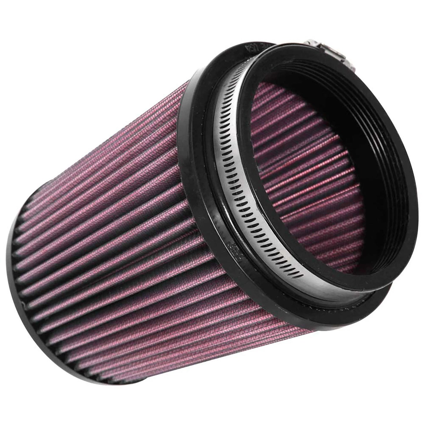 K&N RU-4550 Universal Round Tapered Performance Washable Air Filter for Intake
