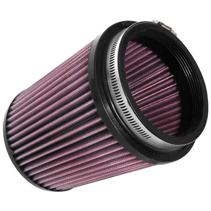 K&N RU-4550 Universal Round Tapered Performance Washable Air Filter for Intake