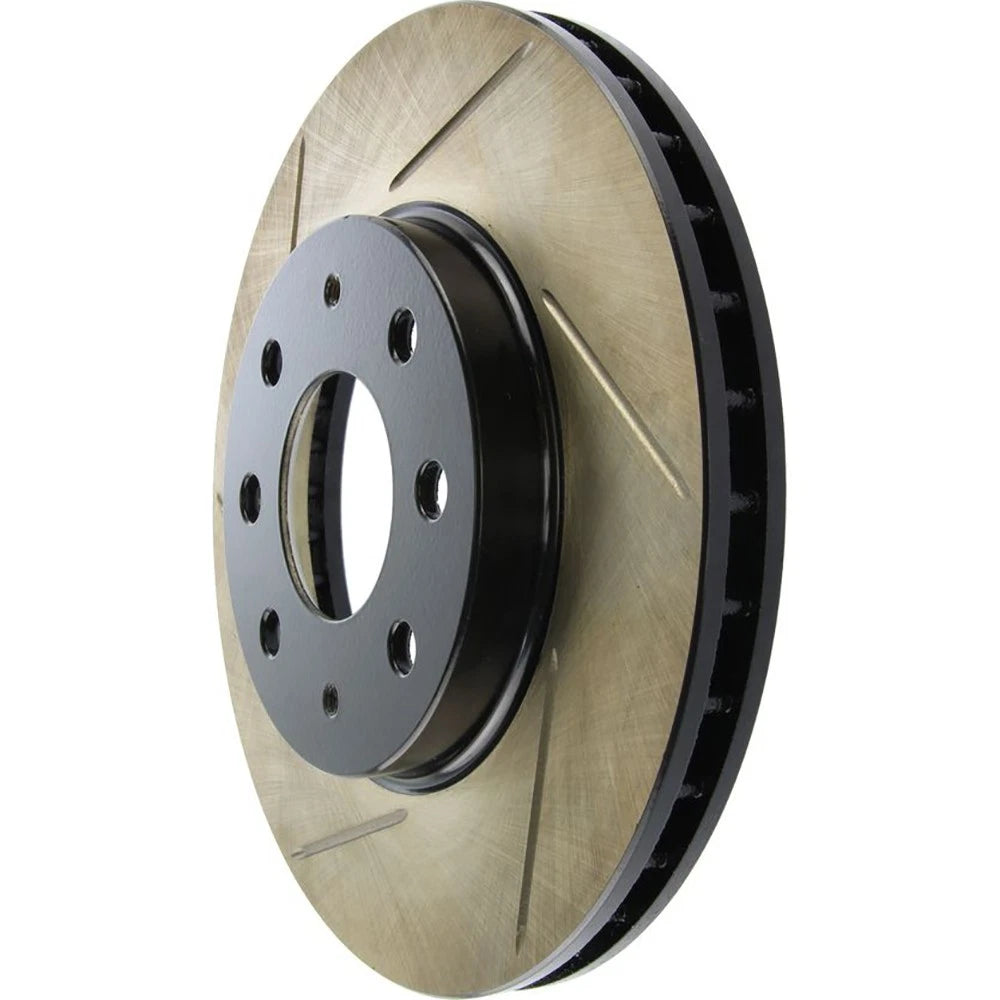 StopTech 126.46035SR Front Right Slotted Brake Disc Rotor for 1990-1993 Galant