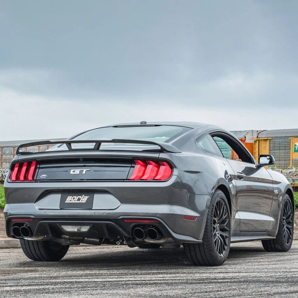 Borla Cat-Back Exhaust System - ATAK | 2018-2020 Ford Mustang Coupe 5.0L (140746)