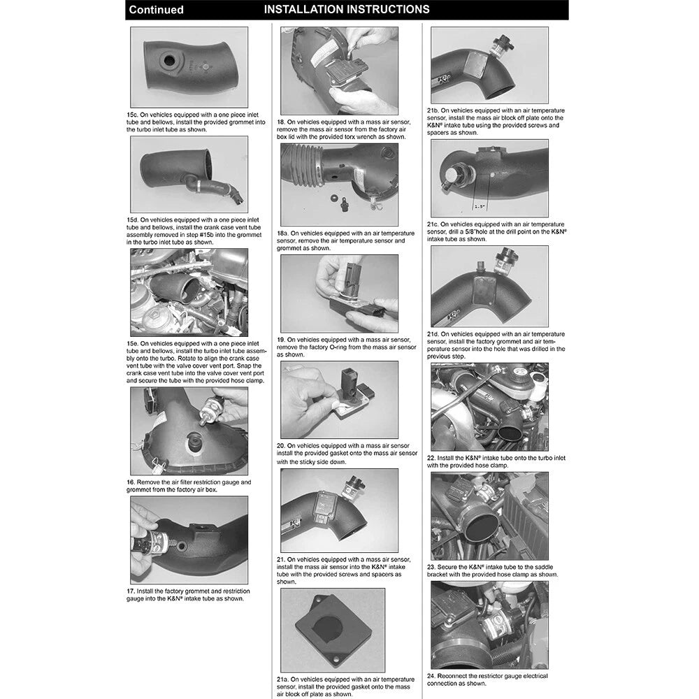 K&N Performance Intake Kit | Ford F-Series / Excursion (03-07) V8-6.0L (57-2546-1)