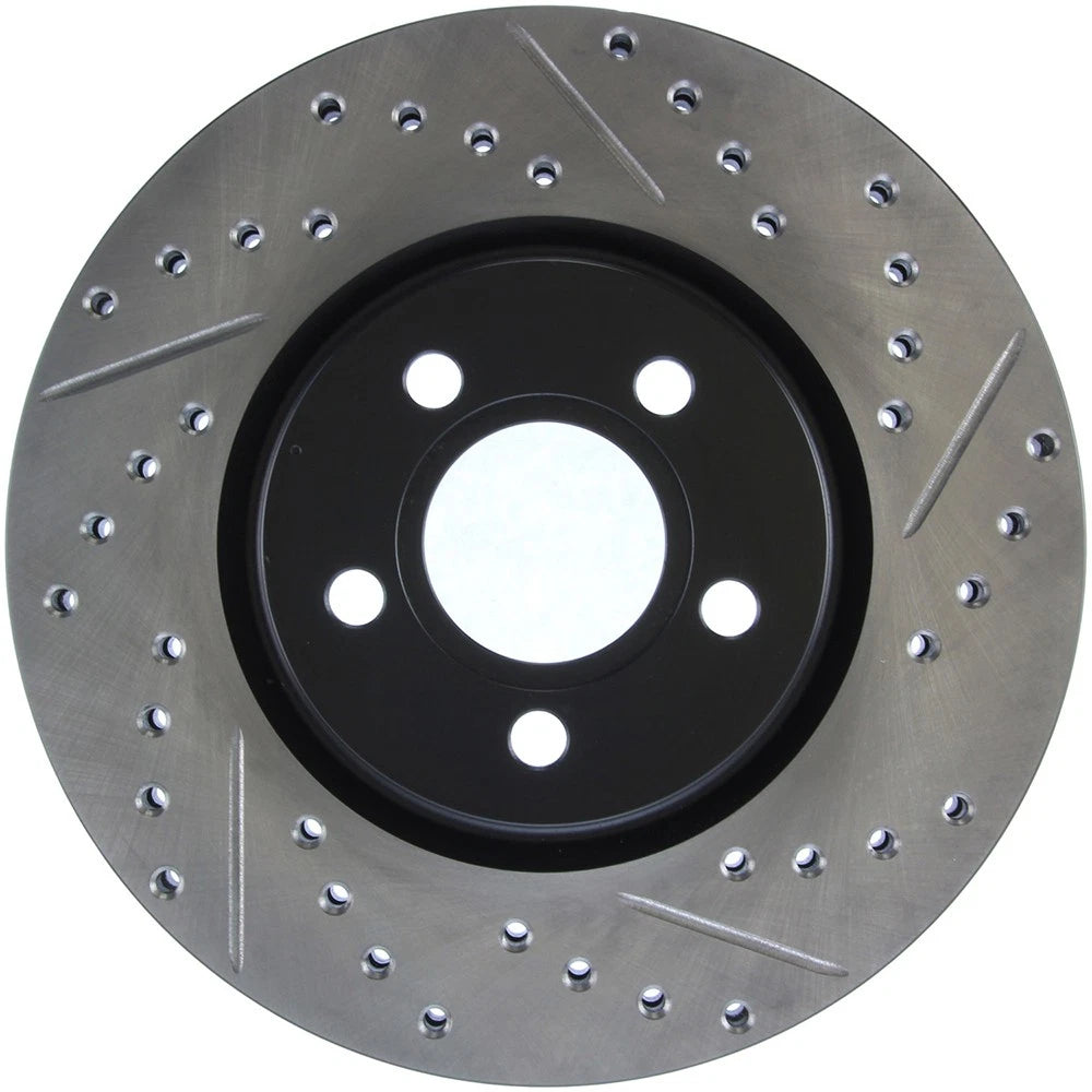 StopTech 127.63053L Front Left Drilled Disc Brake Rotor for 2003-2005 Dodge Neon