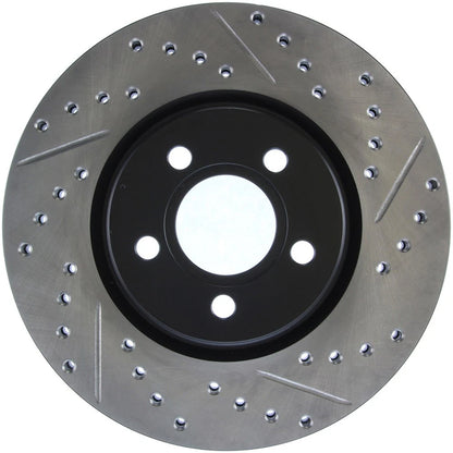 StopTech 127.63053L Front Left Drilled Disc Brake Rotor for 2003-2005 Dodge Neon