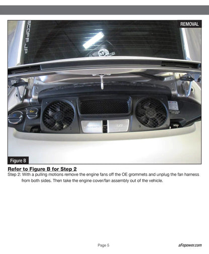 aFe Black Series Cold Air Intake | Porsche Carrera/Carrera S 3.4L/3.8L (12-15) (52-12352-C)