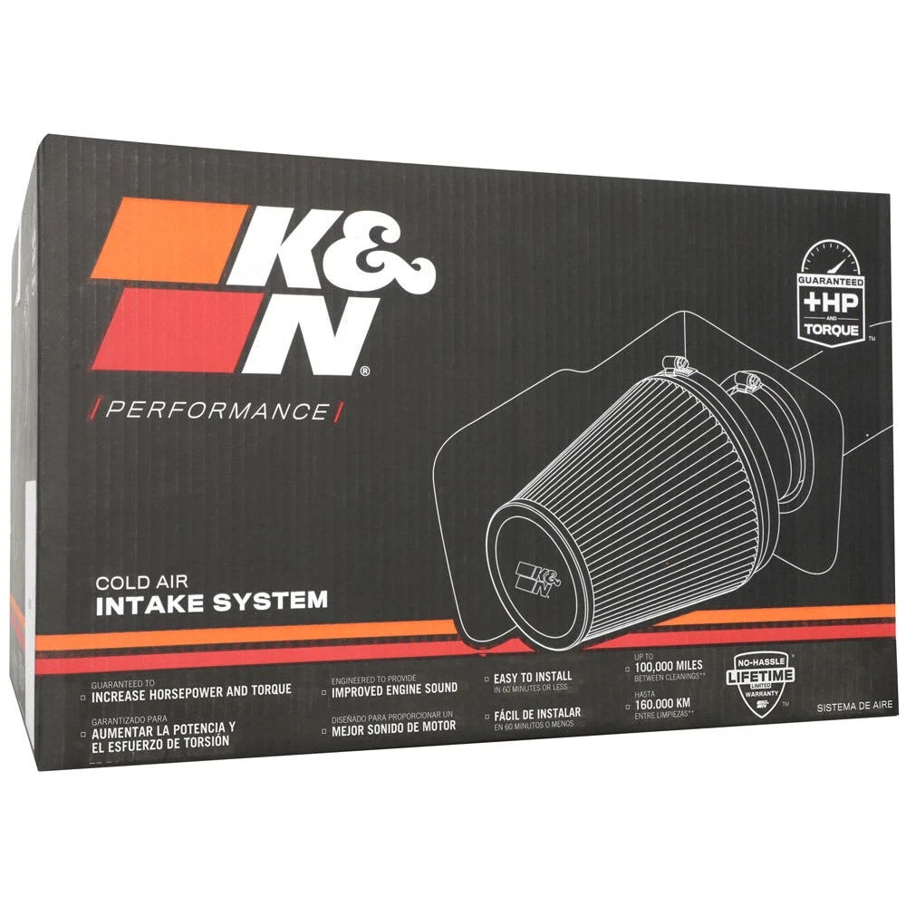 K&N 77 Series High Flow Performance Kit | Nissan Pathfinder / Xterra / Frontier (05-09) (77-6014-1KP)