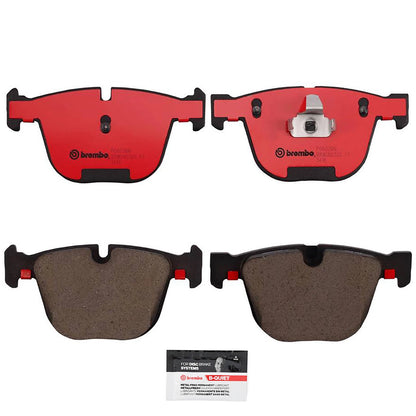 Brembo OE Premium NAO Ceramic Rear Brake Pads | BMW 1 Series M / M3 / M5 / M6 (11-18) (P06026N)