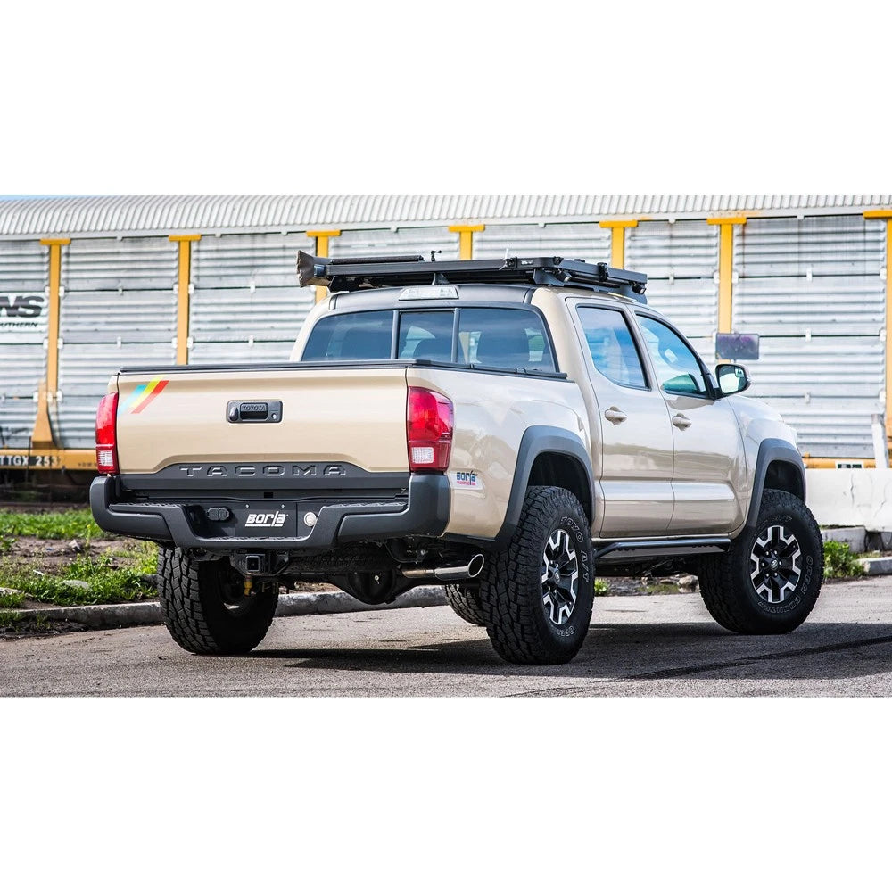 Borla Cat-Back Exhaust System - S-Type | 2016-2020 Toyota Tacoma Crew Cab Pickup 3.5L (140680)
