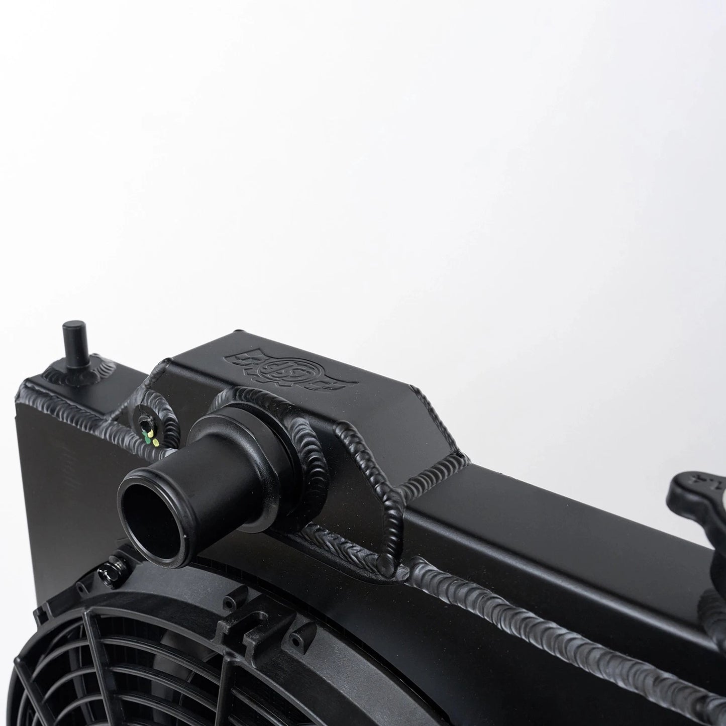 CSF All-Aluminum Radiator w/ 12in SPAL Fan | Mitsubishi Lancer Evo 4-9 (05-06) (7075B)